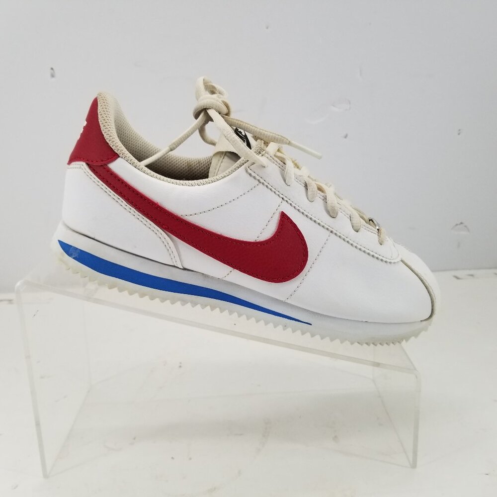 Nike White and Red Athletic Shoes